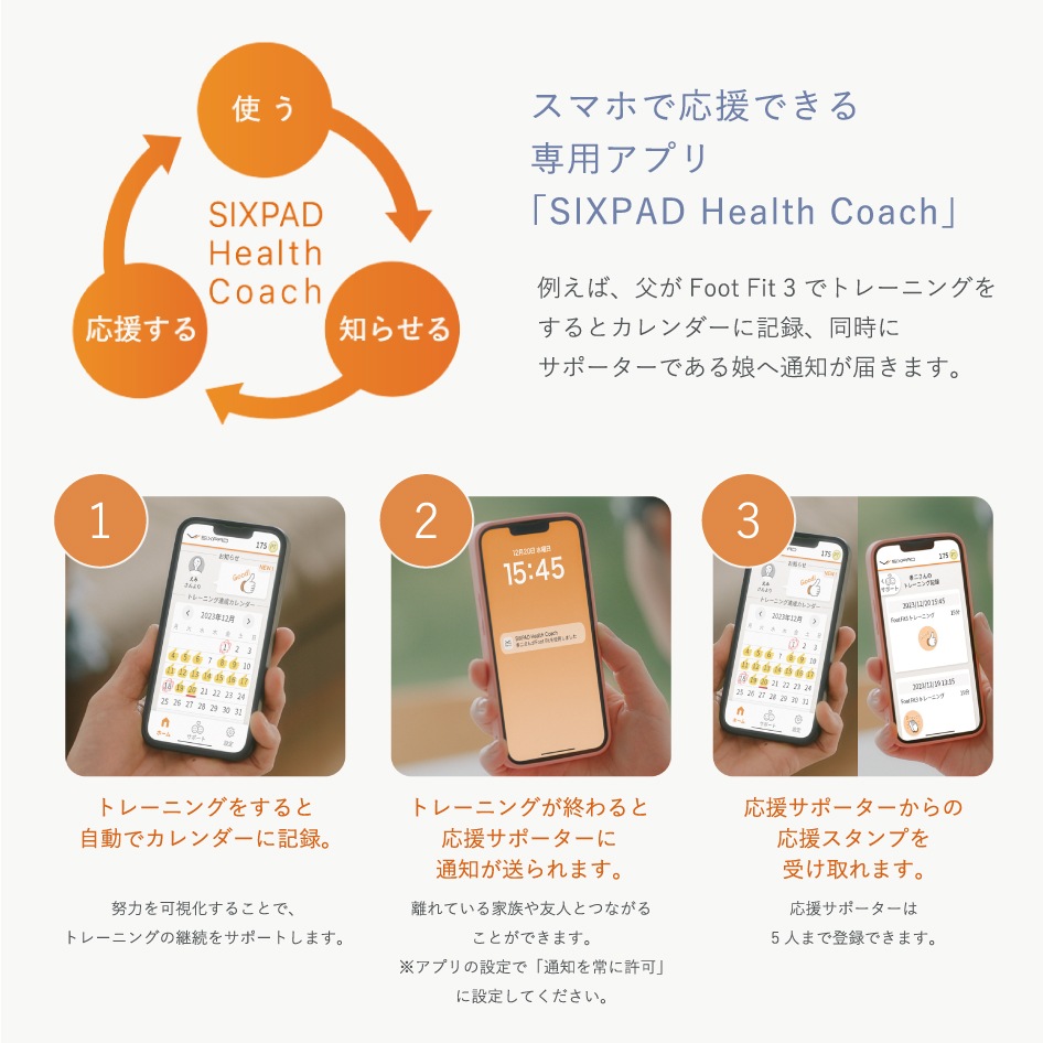 �إ륹���� SIXPAD FootFit3 �եåȥե��å�3 ���å����ѥå�