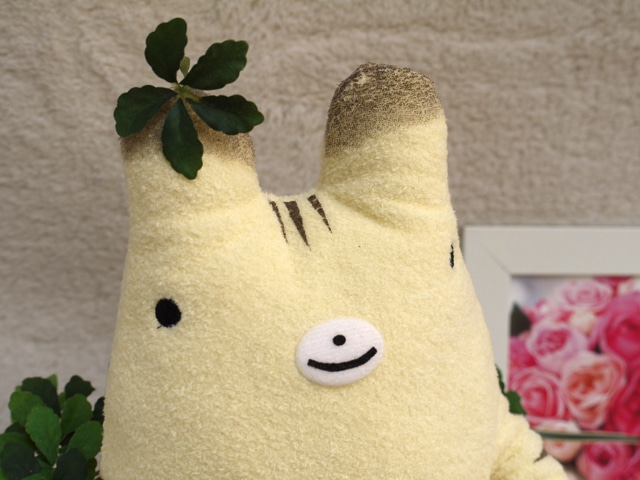 フモフモさん トララ （黄色・L） トラ 虎 ぬいぐるみ ふもふもさん