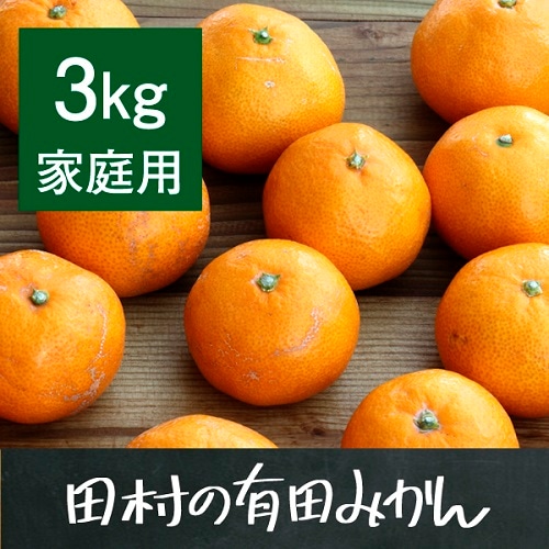 田村の有田みかん3kg(家庭用)