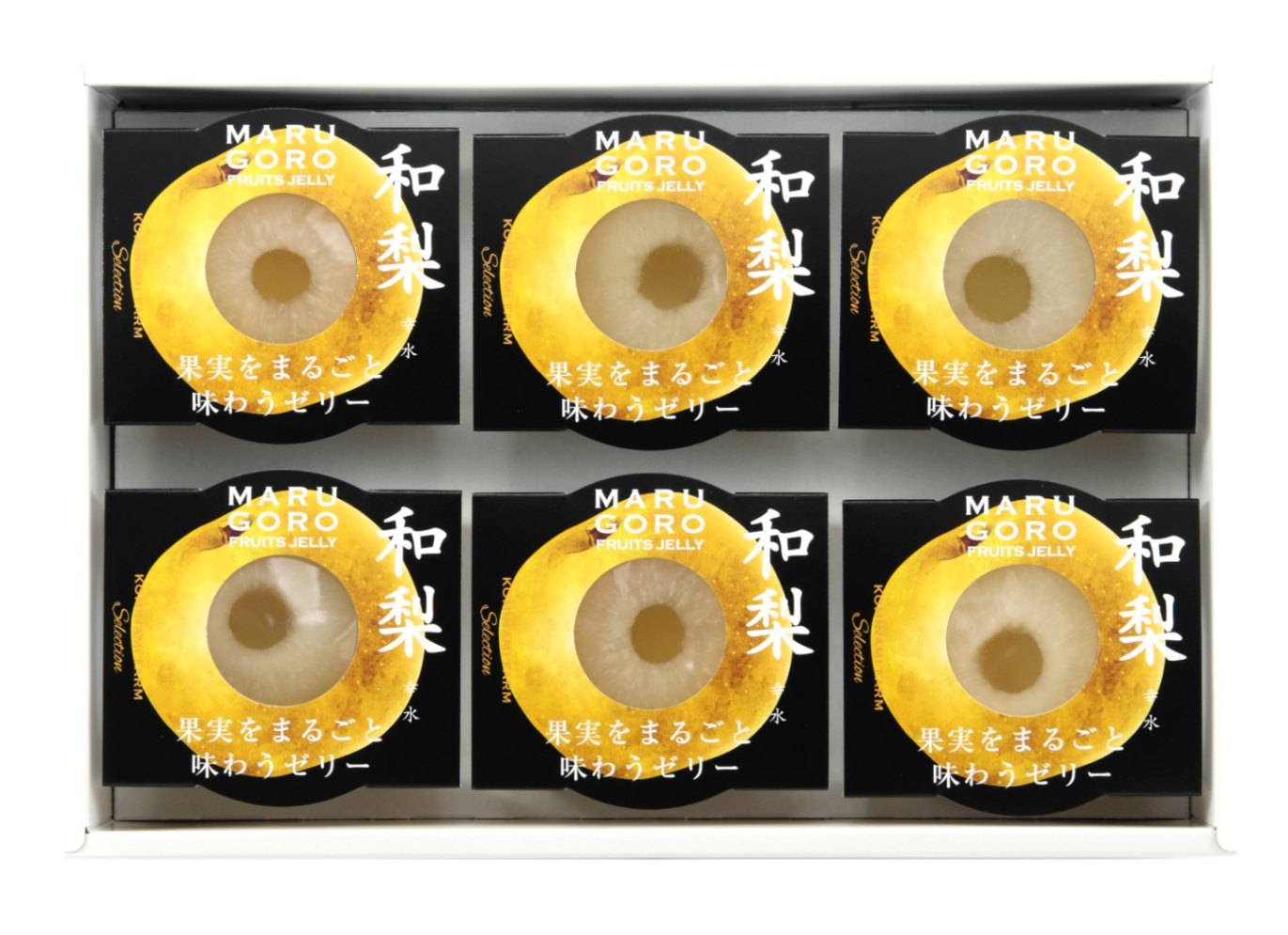 和梨まるごとゼリーギフトセット（250g×6）