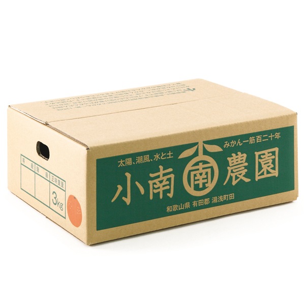 小南のブラッドオレンジ3kg(タロッコ)　和歌山県有田郡湯浅町産