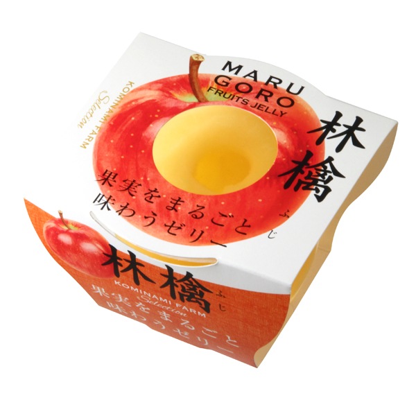 果実をまるごと味わうりんごゼリー（林檎）