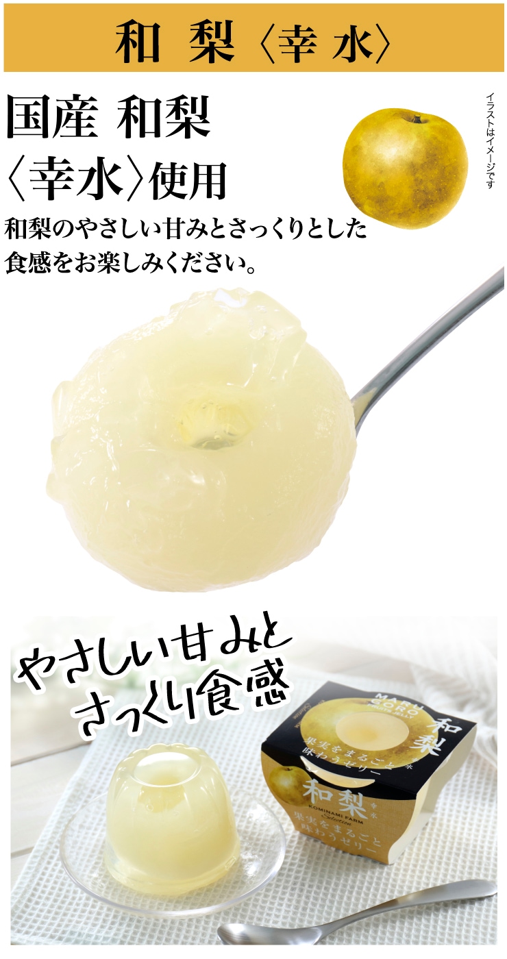 4種の国産果実をまるごと味わうゼリーギフト（9個入）