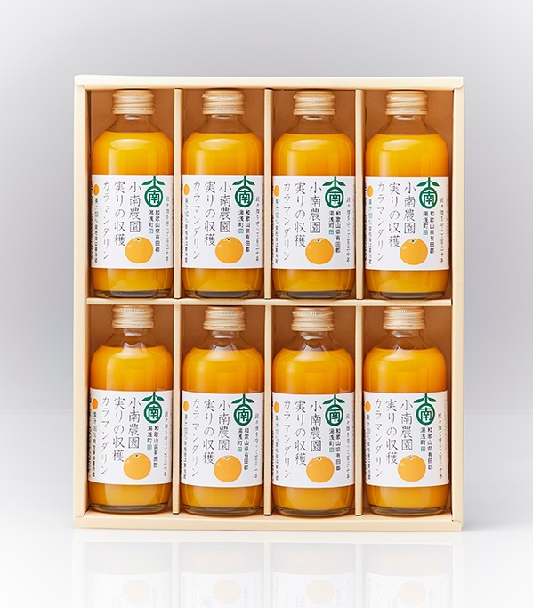 実りの収穫 カラマンダリンジュース（180ml×８本入） 和歌山県産【公式サイト限定】