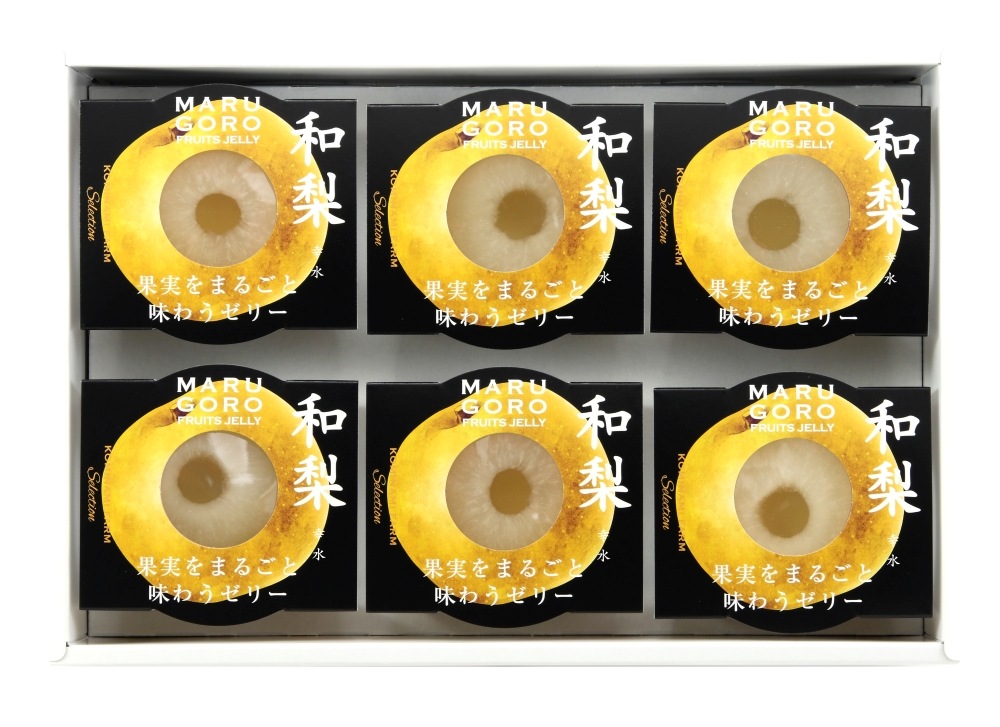 和梨まるごとゼリーギフトセット（250g×6）