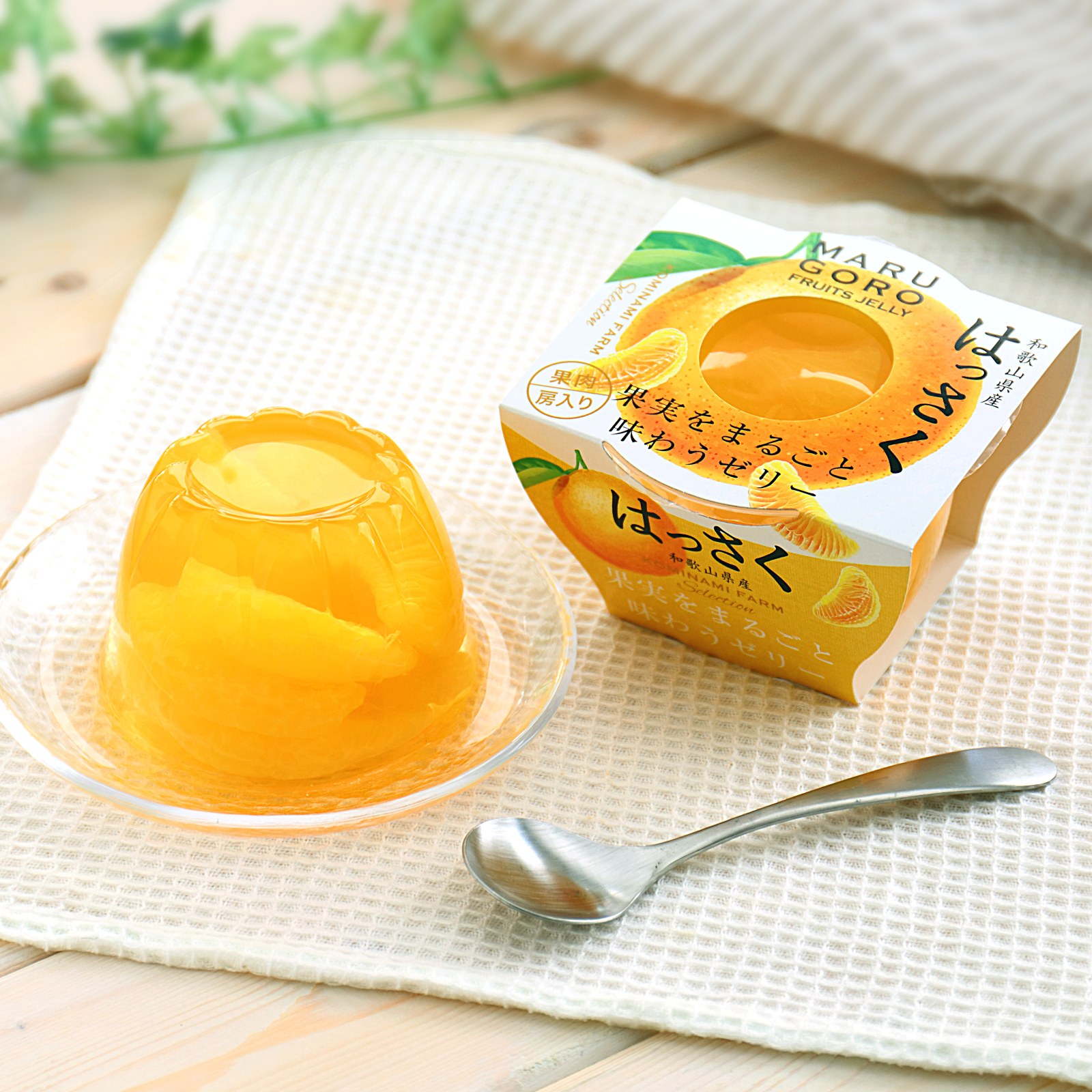 和歌山県産はっさくフルーツゼリーギフト6個入(250g)