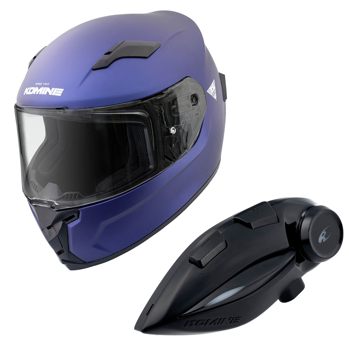 コミネ　KOMINE KK-902 インカム(未使用ですがヘルメットから外し) バイク用インカム KOMINE コミネ KK-902 MOTORCYCLE INTERCOM