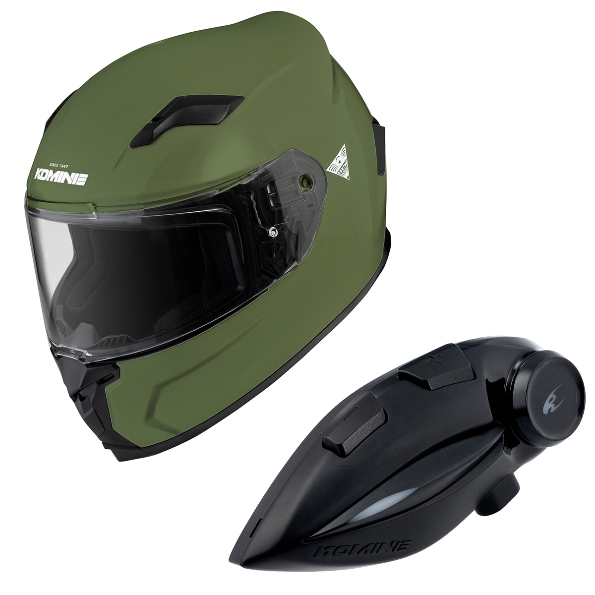 コミネ　KOMINE KK-902 インカム(未使用ですがヘルメットから外し) バイク用インカム KOMINE コミネ KK-902 MOTORCYCLE INTERCOM