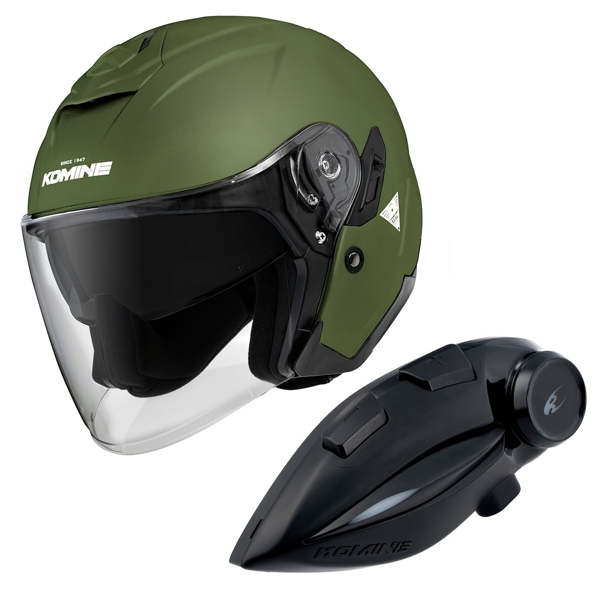 KOMINE ヘルメット　HK-172 コミネ HK-172 FL コンポジット FRP ジェットヘルメット KOMINE