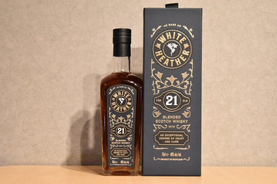 WHITEHEATHER ホワイトヘザー 21年 スコッチウイスキー 700ml ホワイトヘザー 21年 (グレンアラヒー蒸留所) 48度 700ml : お酒