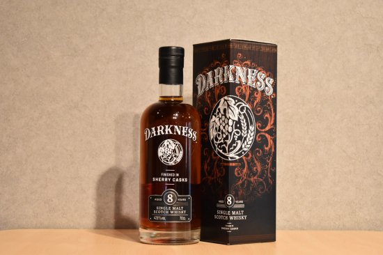 ◆ ダークネス8年 スペイサイドシングルモルト 正規品 47.8％ 700ml ◆