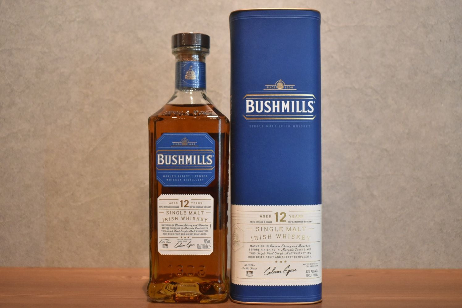 ◆ ブッシュミルズ シングルモルト 12年 正規品 40.0% 700ml ◆