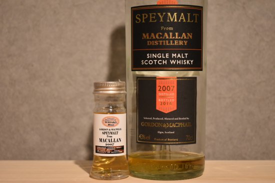 ゴードンマクファイル フロム　マッカラン 1973 空き瓶 未開栓】ゴードン＆マクファイル スペイモルト フロム