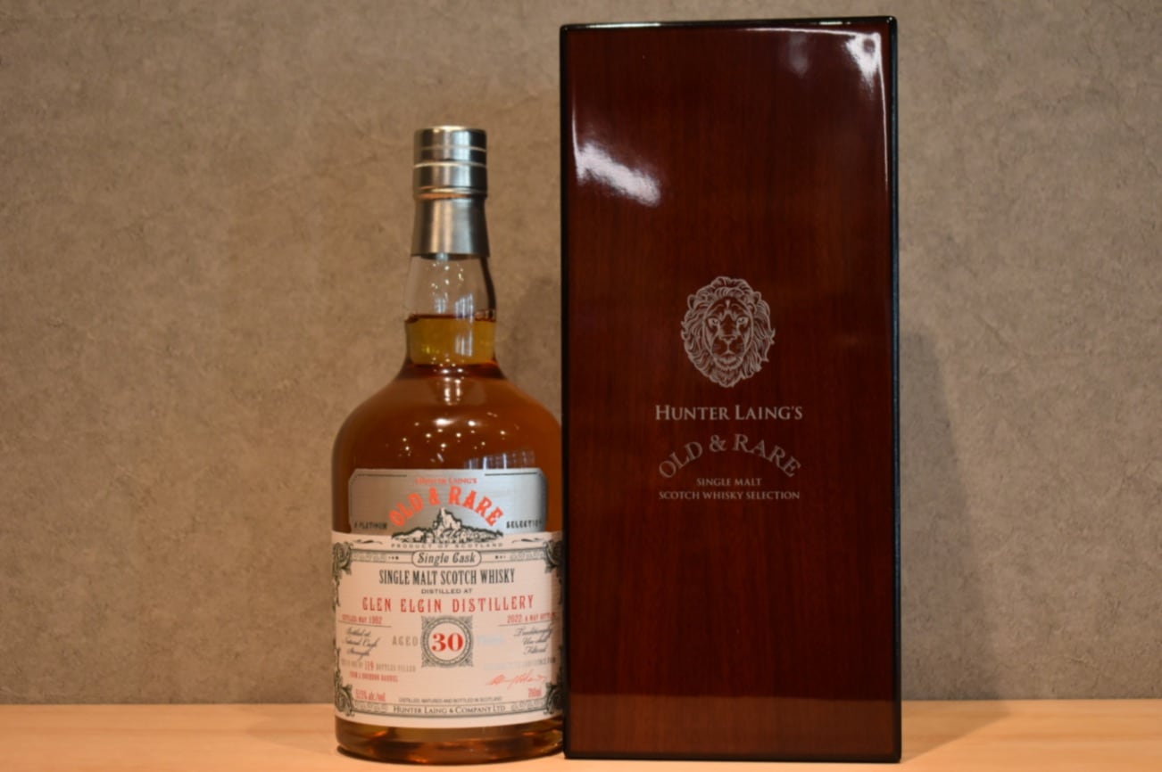 ◆ グレンエルギン 1992/30年 バーボン オールド＆レア 正規品 53.3% 700ml ◆