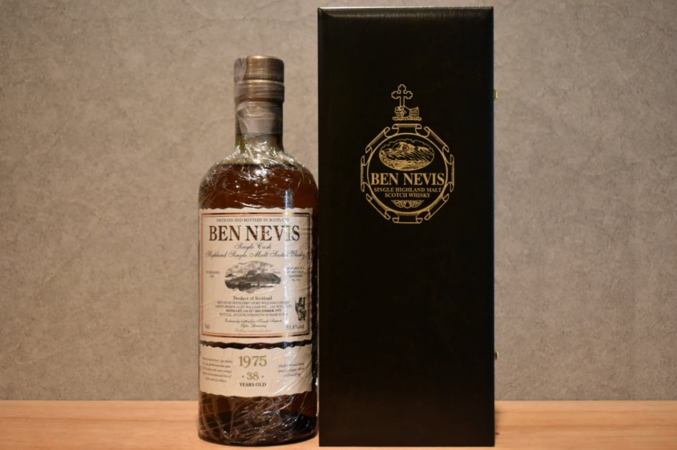 ◆ BEN NEVIS ベンネヴィス 1975-2014 38年 for Kirsch Import in Germany 並行品 53.8% 700ml ◆