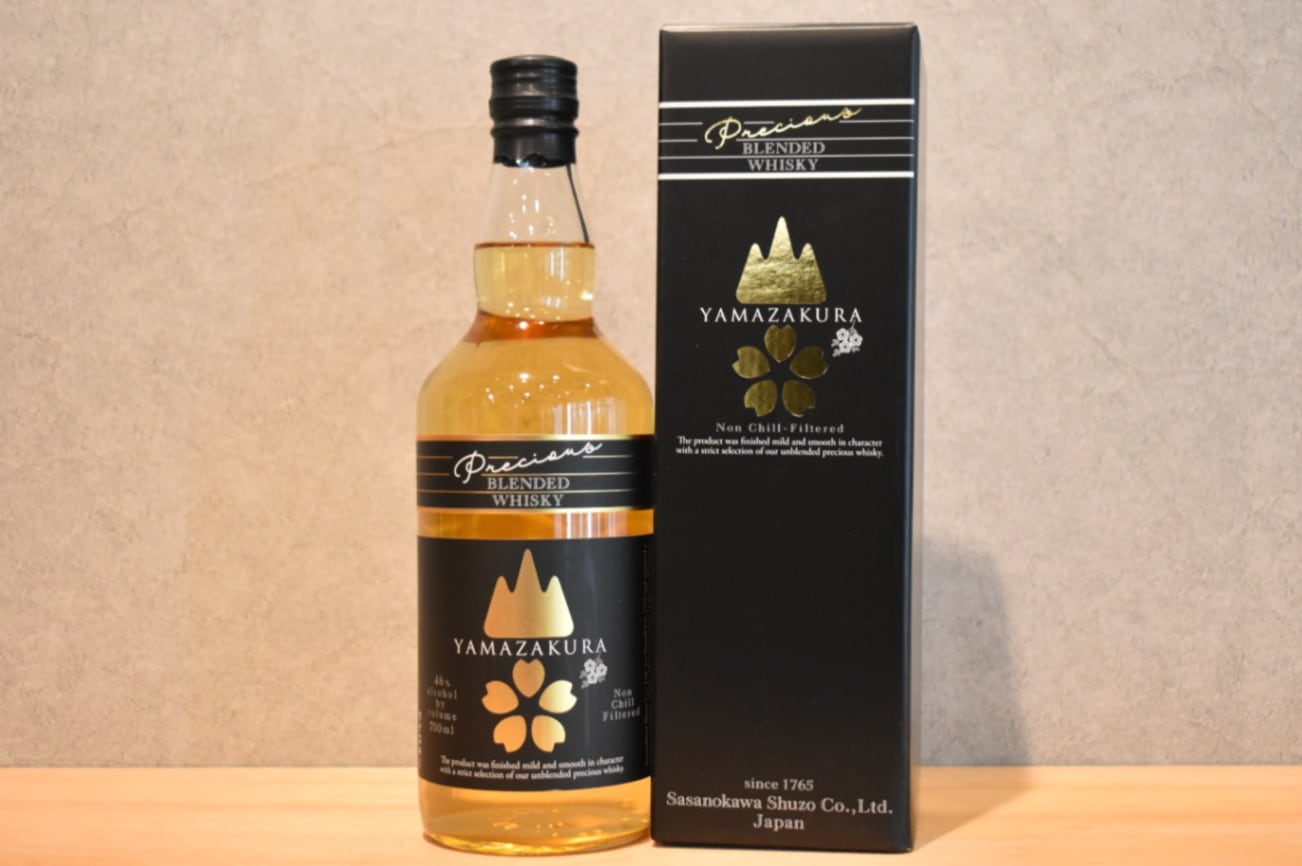 ◆ ブレンデッドウイスキー山桜 プレシャス 正規品 46.0% 700ml ◆