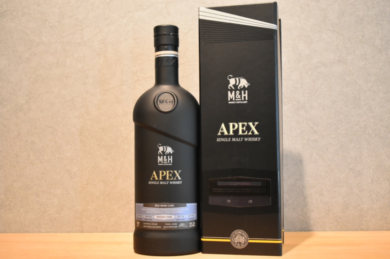 ◆ M&H APEX SINGLE CASK Israeli Red Wine Cask 正規品 64.2% 700ml ◆