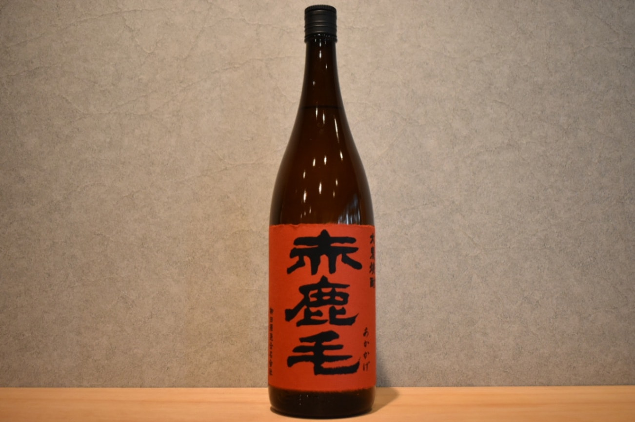 ◆ 柳田酒造 赤鹿毛 麦 25度 1800ml ◆