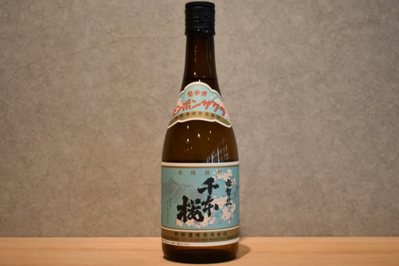 ◆ 柳田酒造 母智丘もちお 千本桜 芋 25度 720ml ◆