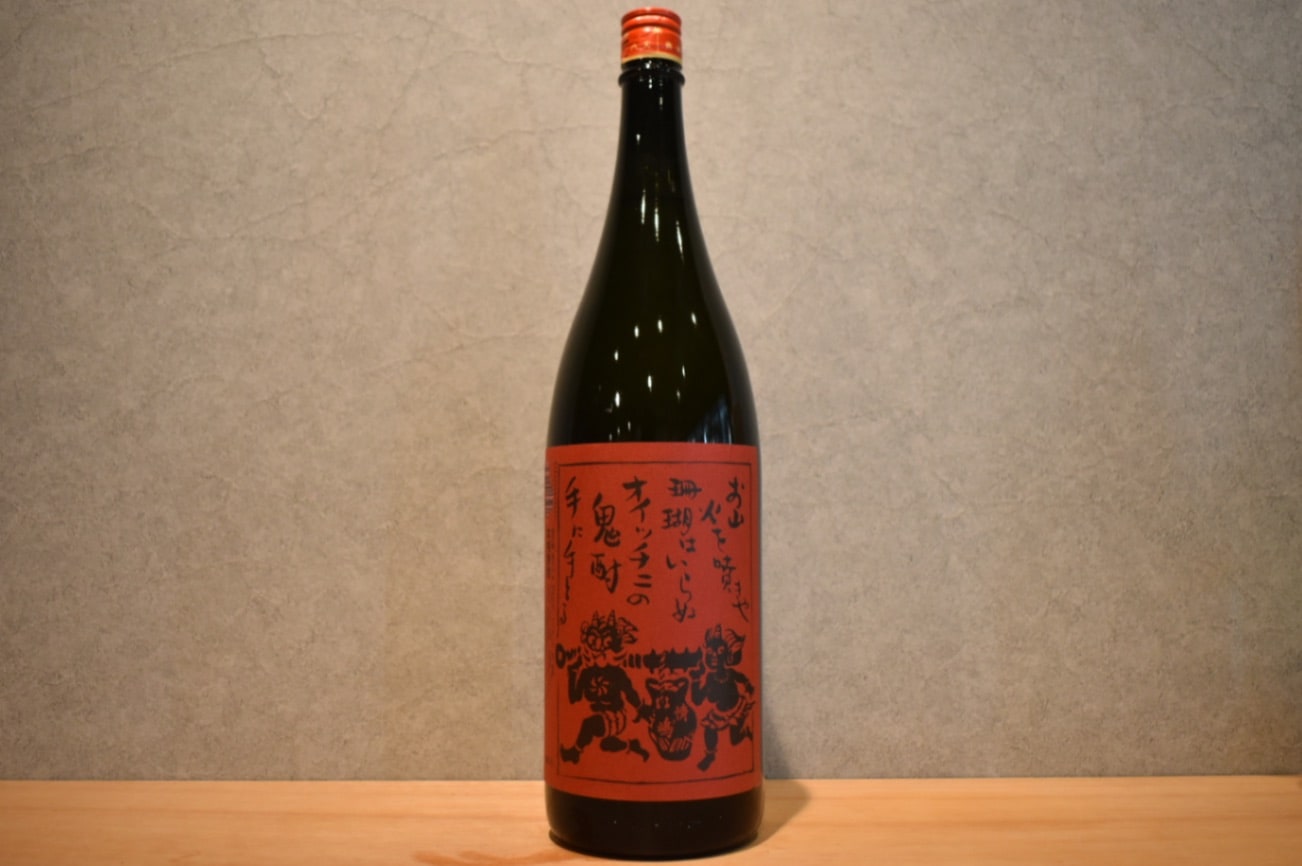 ◆ 八丈興発 情け嶋 鬼ラベル 芋麦 25度 1800ml ◆