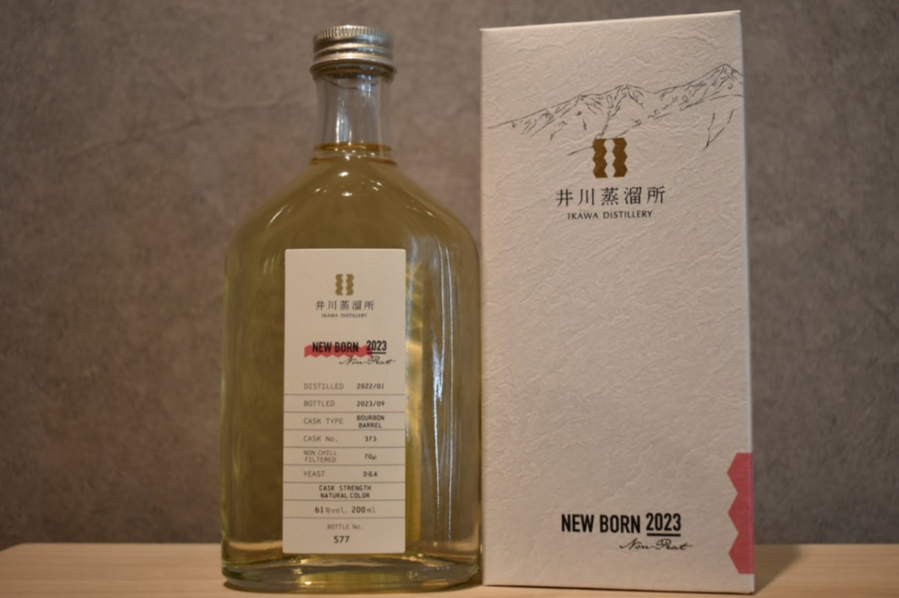 ◆ 井川蒸溜所 NEW BORN Peated 30ppm 2023 正規品 60.0% 200ml ◆