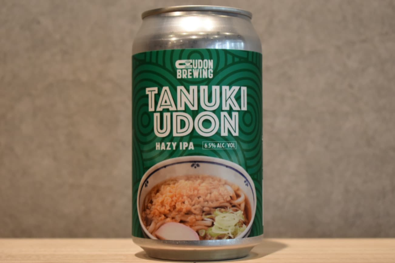 ◆ TANUKI UDON HAZY IPA 350ml ◆