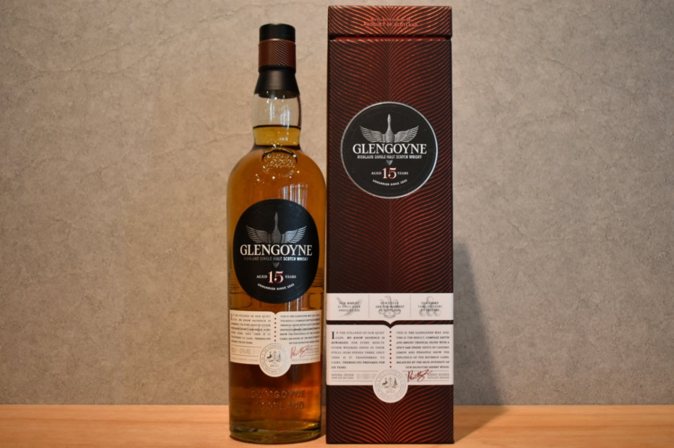◆ GLENGOYNE 15年 正規品 43.0% 700ml ◆