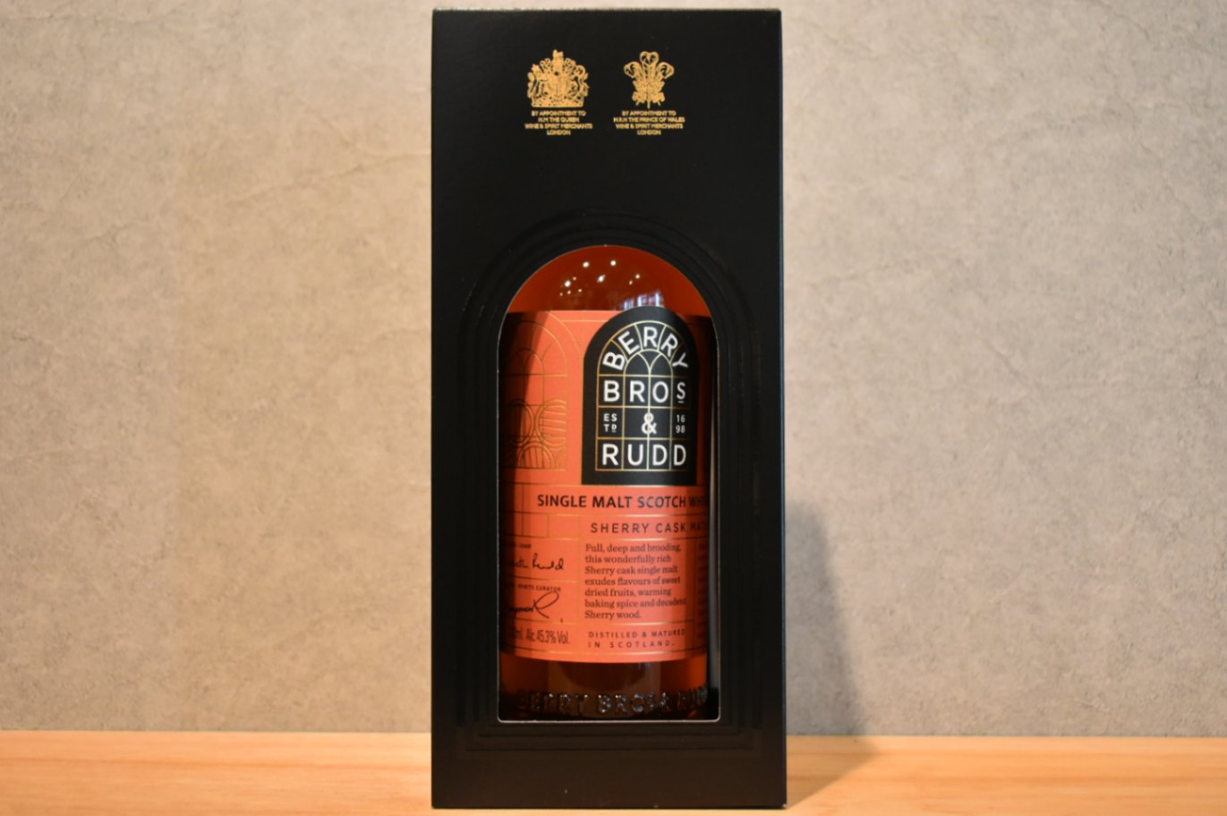 ◆ BB&R　クラシック シェリー シングルモルト 正規品 45.3% 700ml ◆