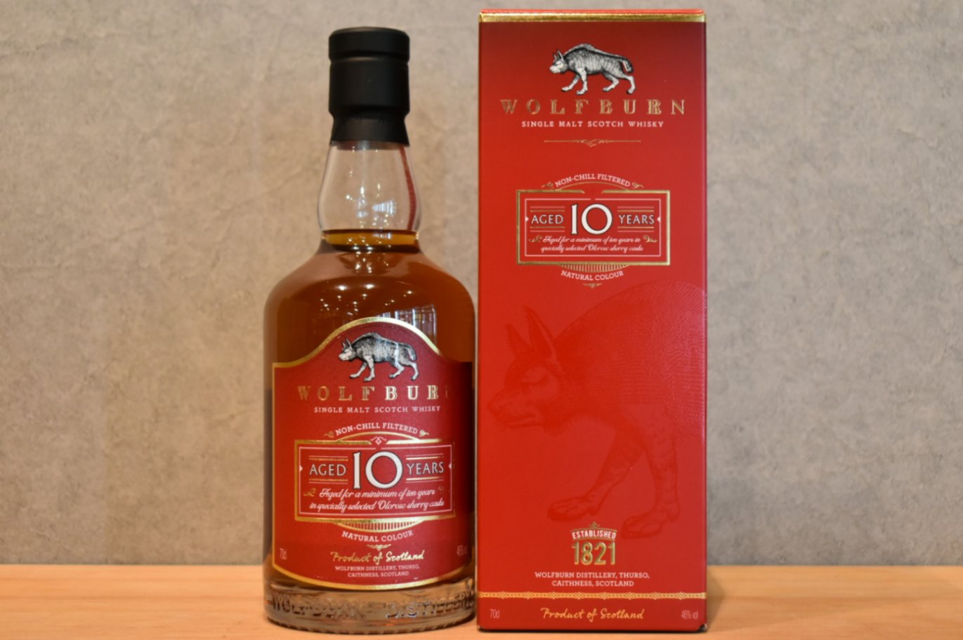 ウルフバーン 10年 正規品 46.0% 700ml｜こみや酒店 ONLINE STORE