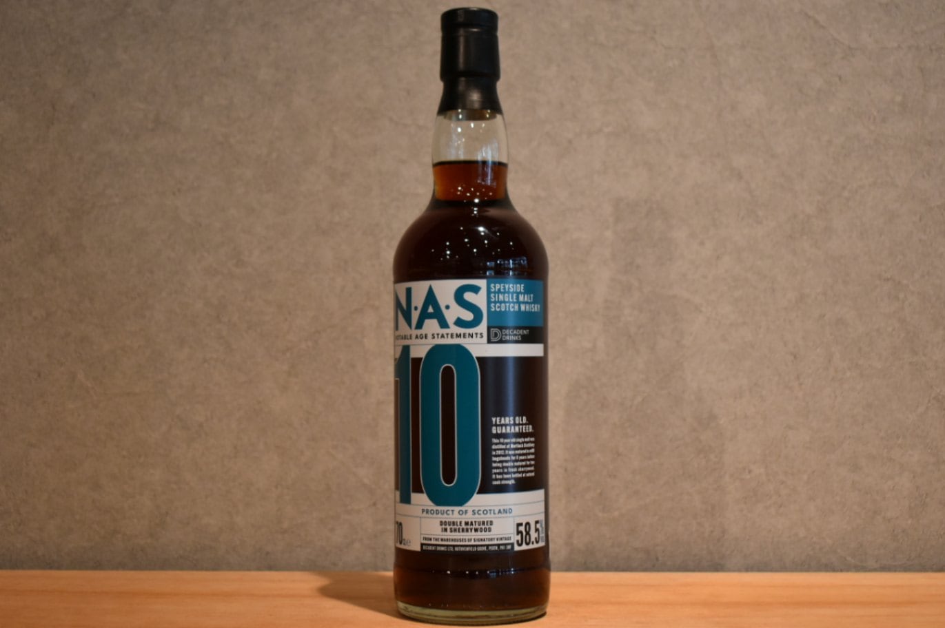 Whisky Sponge / NAS 4- モートラック 10年 58.5% 700ml｜こみや酒店
