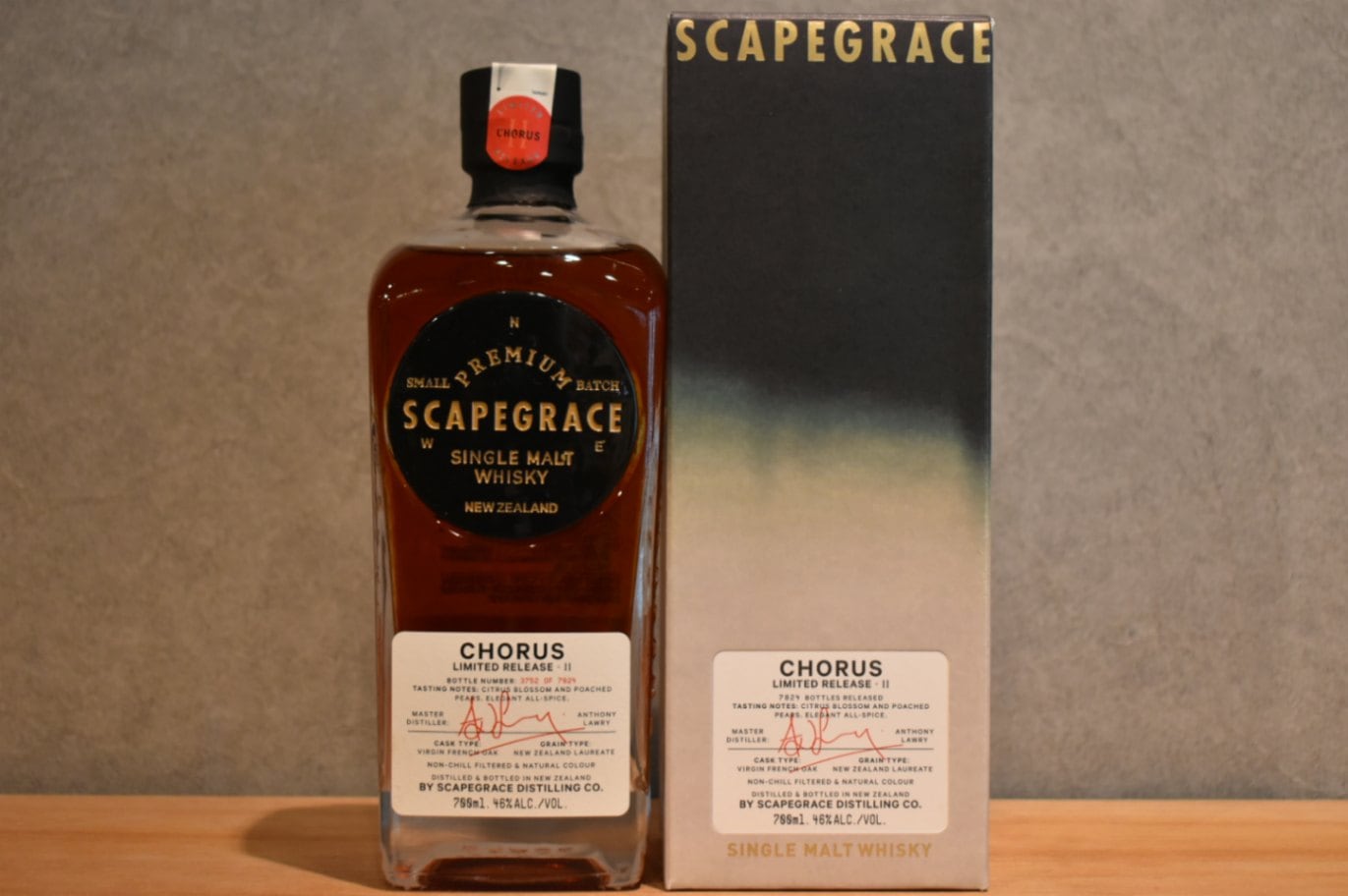 ◆ スケープグレース シングルモルト コーラス 正規品 46.0% 700ml ◆