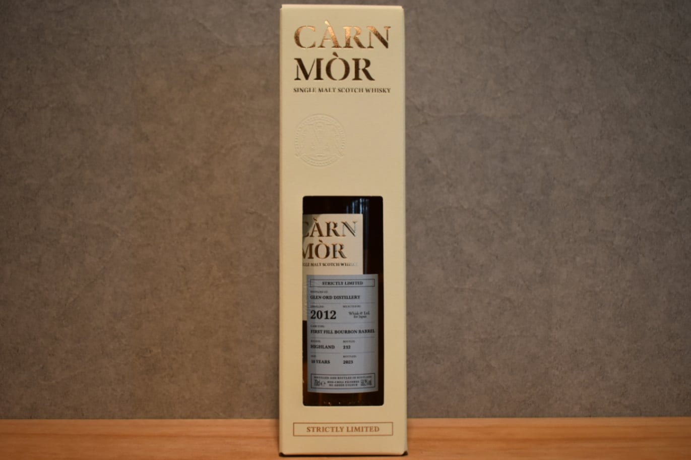 カーンモア 2012 ファーストフィルバーボンバレル グレンオード スコッチ