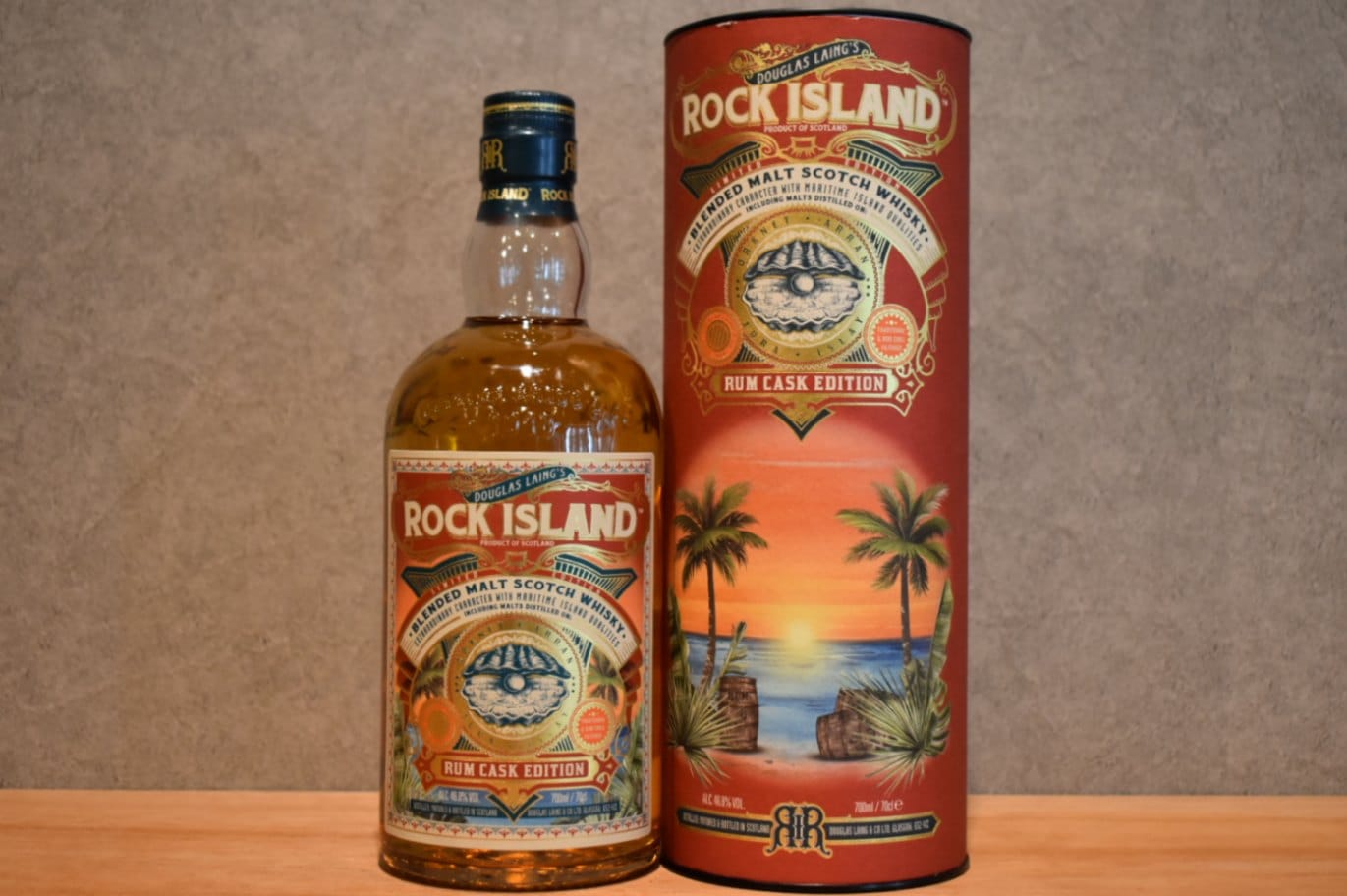 ロック アイランド　ラムカスク　700ml 1本 ダグラスレイン ロックアイランド ラムカスクエディション