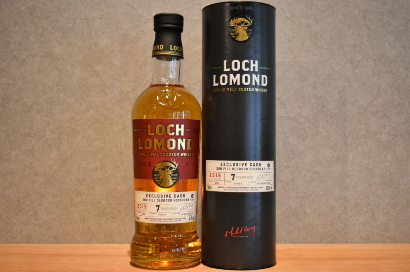 【ダニー】ロッホローモンド2010 11年 エクスクルーシブカスク 11年 ロッホローモンド 12年 2011-2024 1st fill マディラホグスヘッド 54.8
