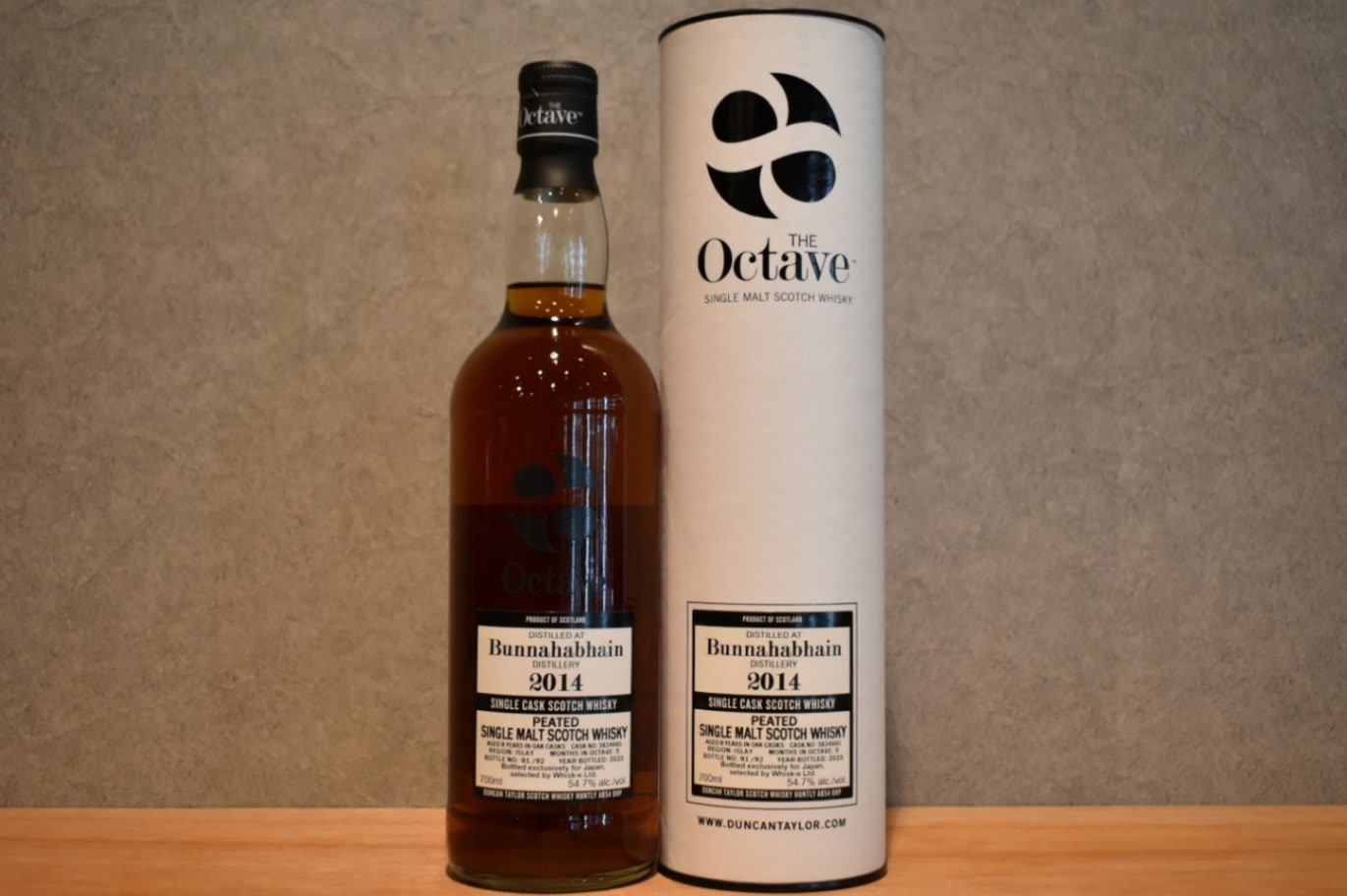 ダンカンテイラー　オクタブ　ブナハーブン　ピーテッド2014　 ウイスキー ダンカンテイラー ブナハーブン ピーテッド2014 6年 ピーテッド