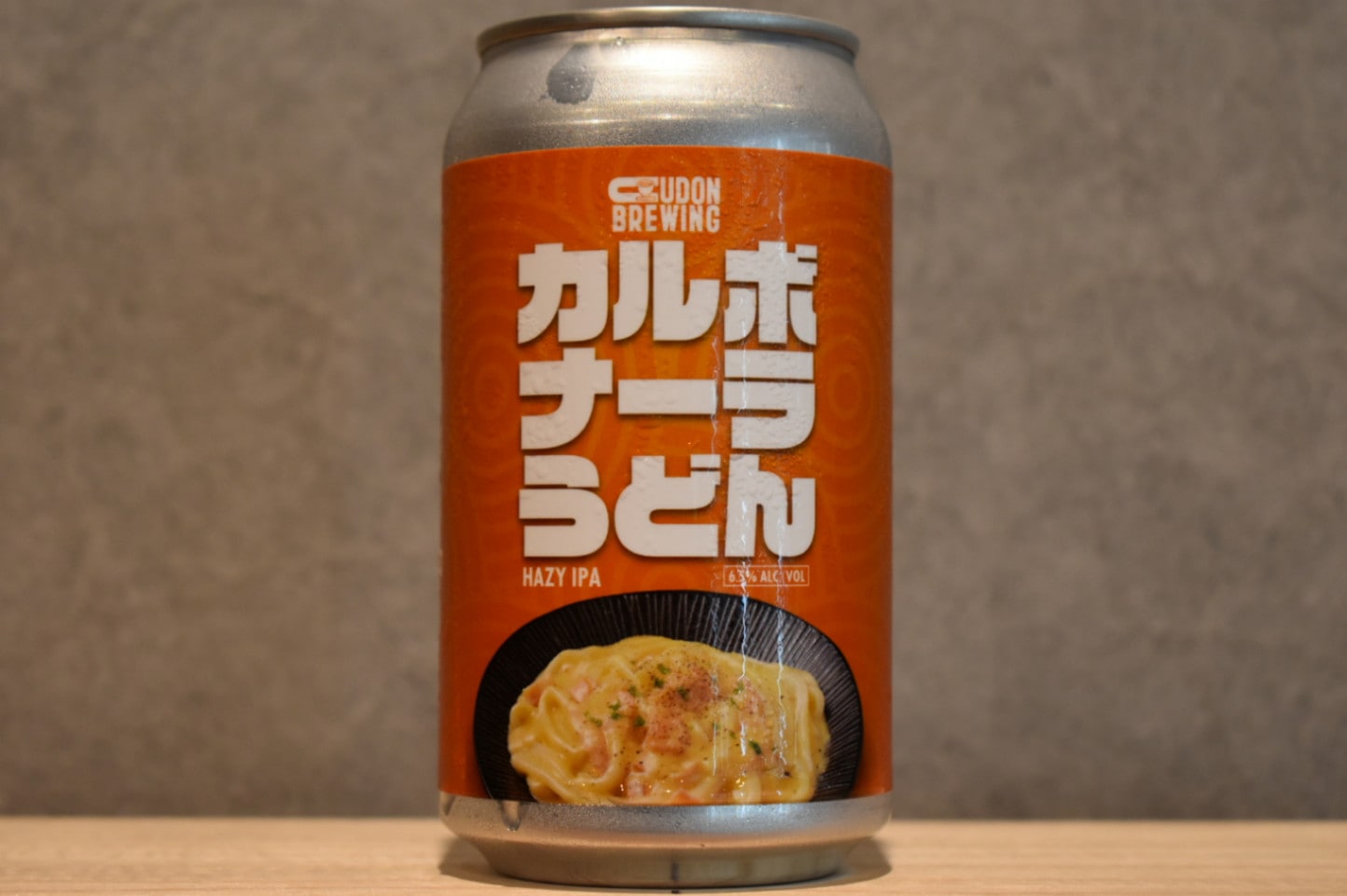 ◆ カルボナーラうどんHAZY IPA 350ml ◆