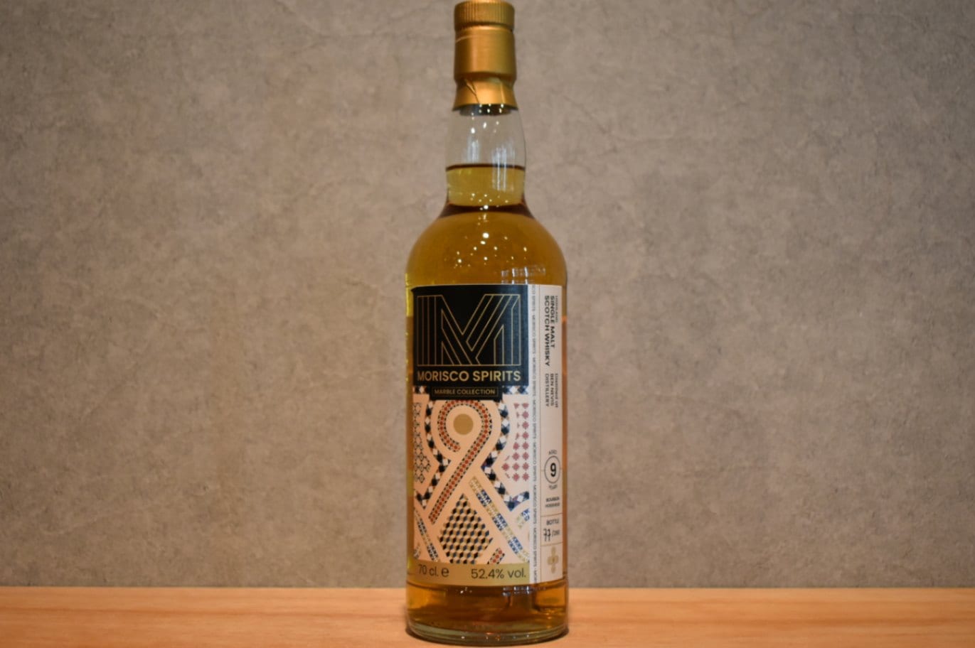 ◆ Morisco Spirits ベンネヴィス 2012-2022 9年 EXバーボンホグスヘッド 正規品 52.4% 700ml ◆