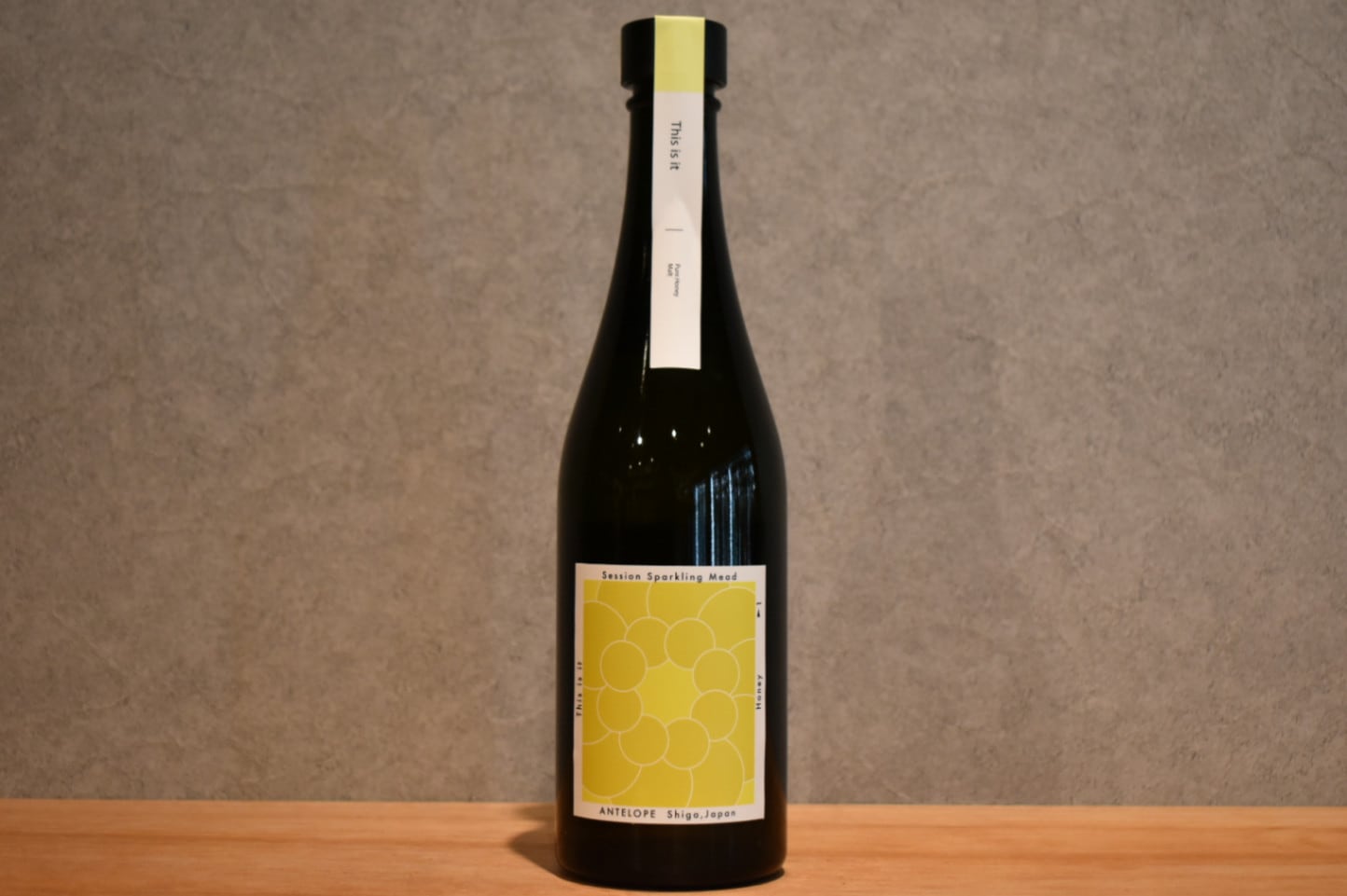 ◆ ANTELOPE This is it | 蜂蜜のみで醸した甘めのミード 500ml ◆