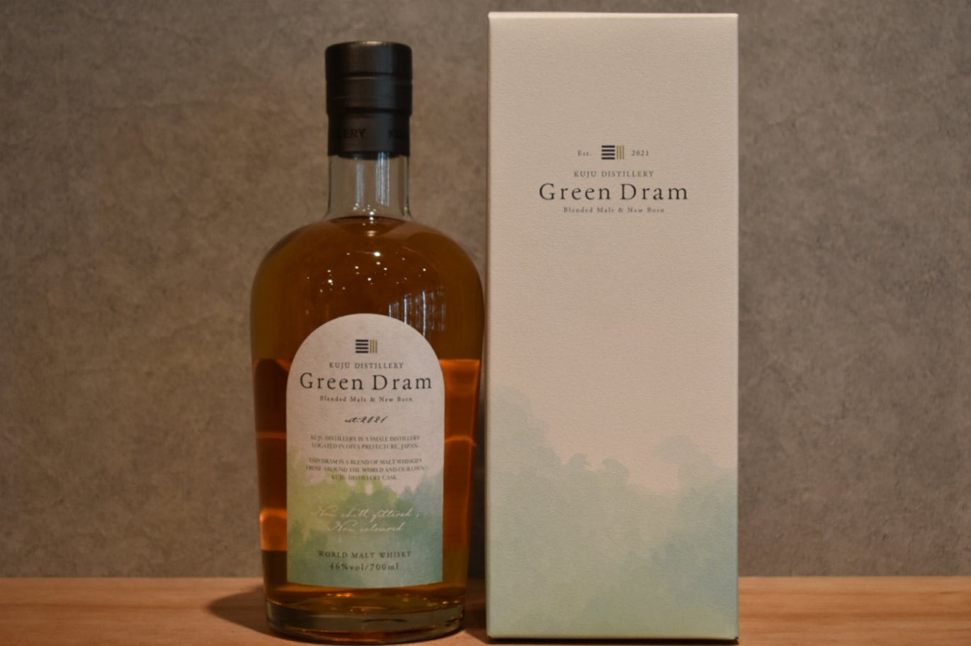 久住蒸溜所 Green Dram blended malt & new born 正規品 46.0