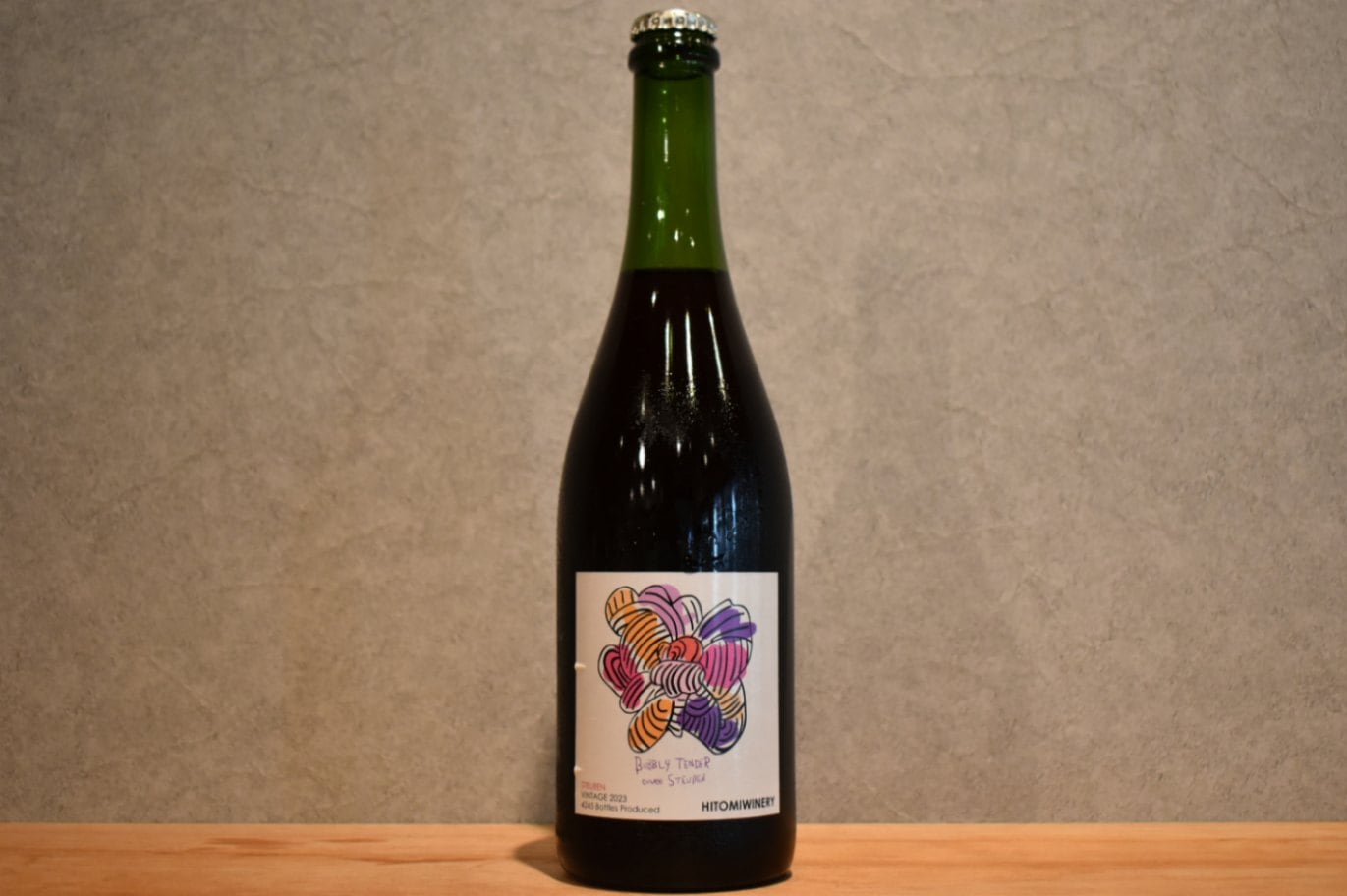 ◆ ヒトミワイナリー BUBBLY TENDER cuvee STEUBEN 2023 750ml ◆