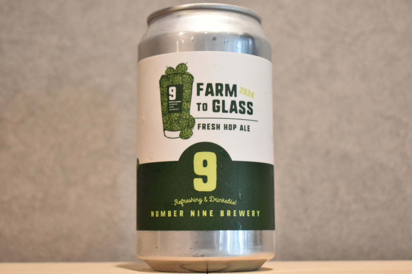 ◆ NUMBER NINE BREWERY  Farm to Glass 2024 350ml ◆