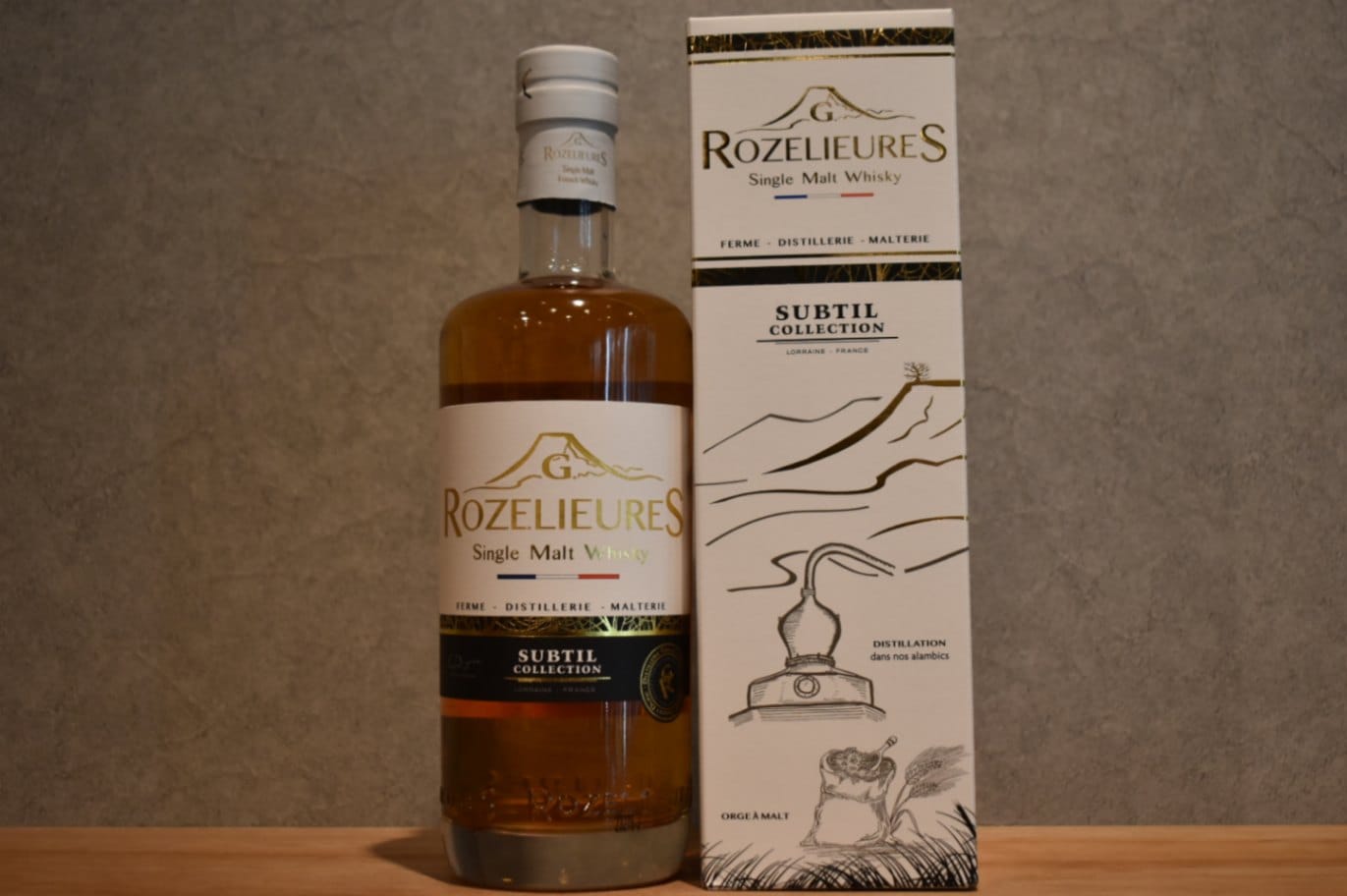 ◆ ロゼリュー シングルモルト フレンチウイスキー シュプティル コレクション 正規品 40.0% 700ml ◆