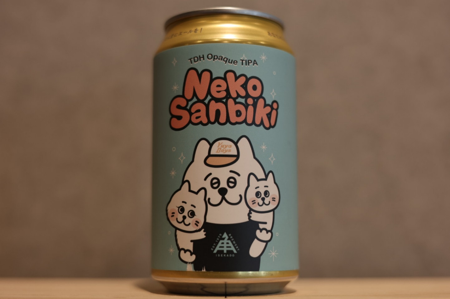 ◆ 伊勢角屋麦酒 ねこさんびき 350ml ◆