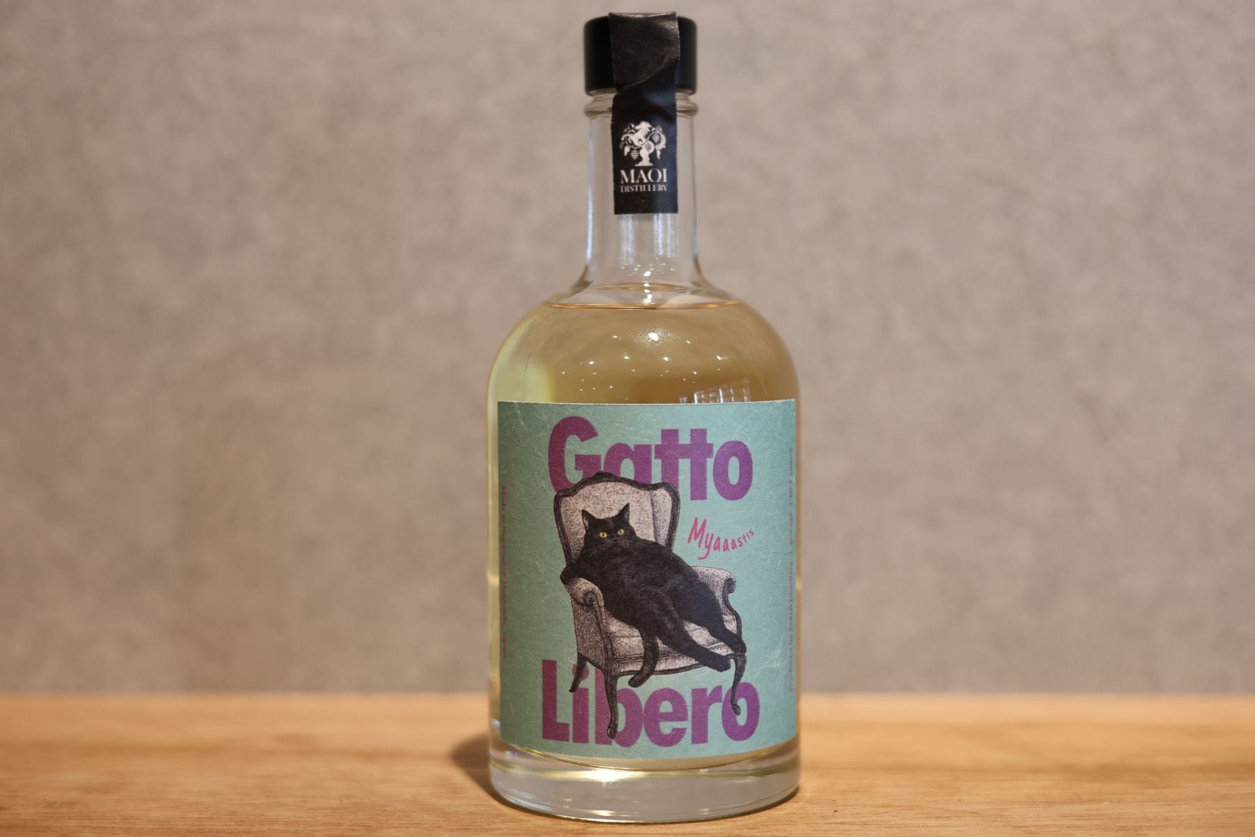 ◆ 馬追蒸溜所 Gatto Libero Myaaastis ミャーーースティス 正規品 46.0% 500ml ◆