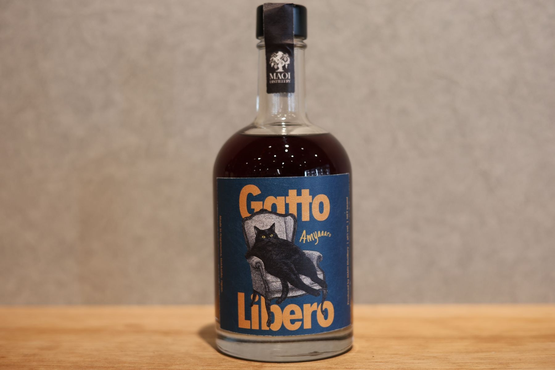 ◆ 馬追蒸溜所 Gatto Libero Amyaaaro アミャーーーロ 正規品 36.0% 500ml ◆