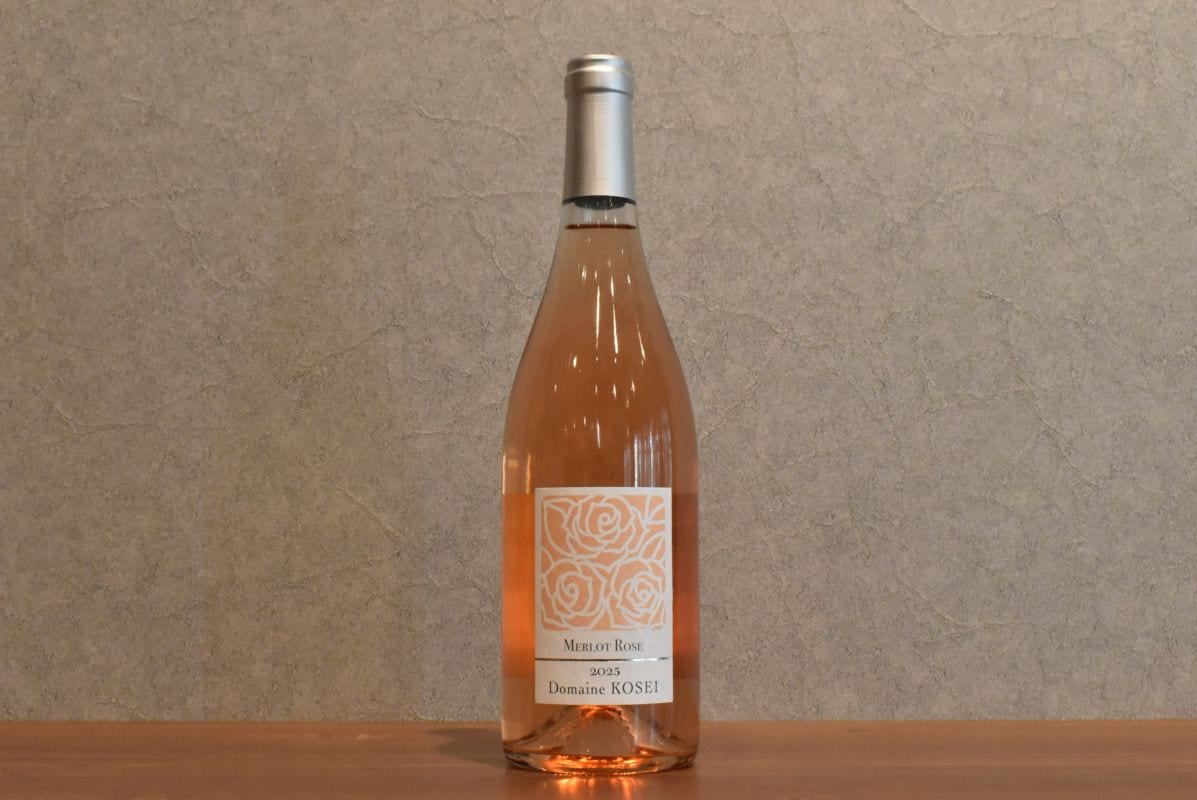 ◆ ドメーヌコーセイ MERLOT ROSE 無濾過・極辛口 2025 750ml ◆