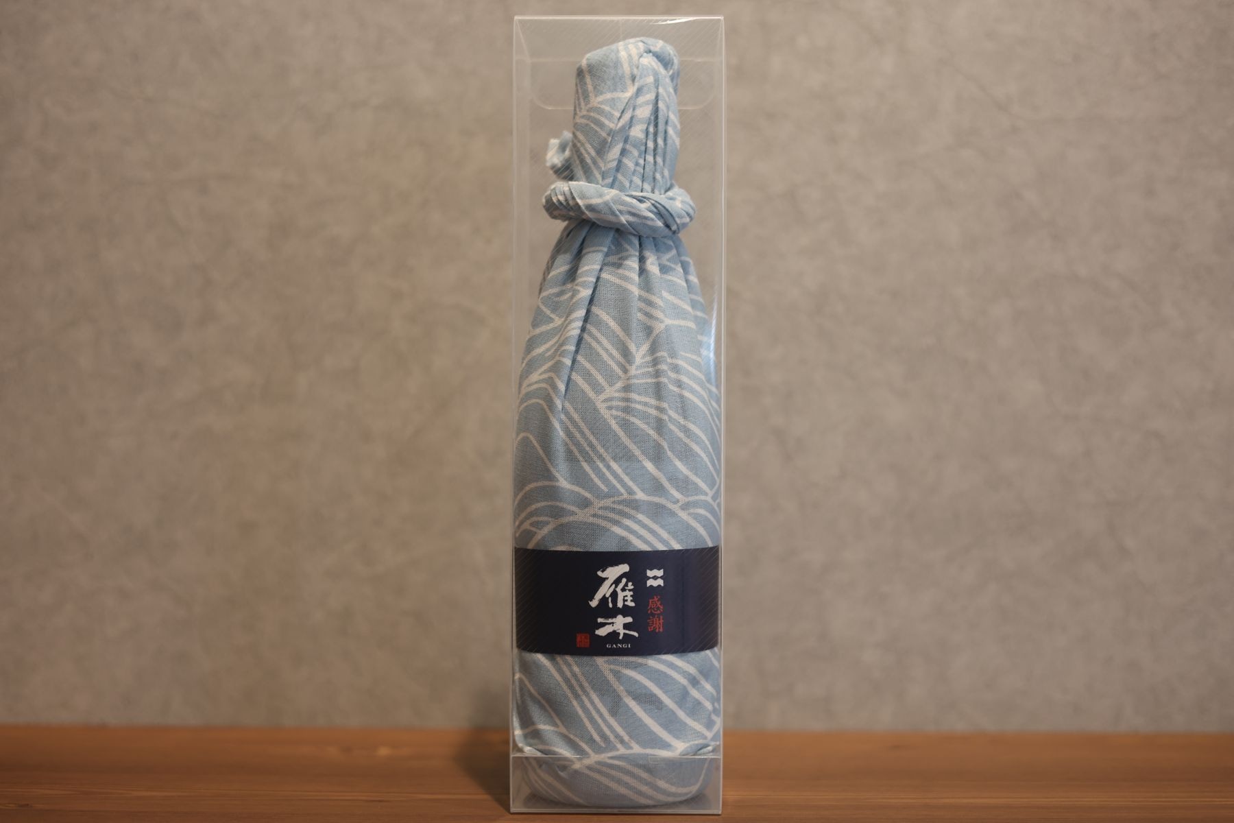 ◆ 雁木 純米大吟醸 感謝手ぬぐい包み 720ml ◆