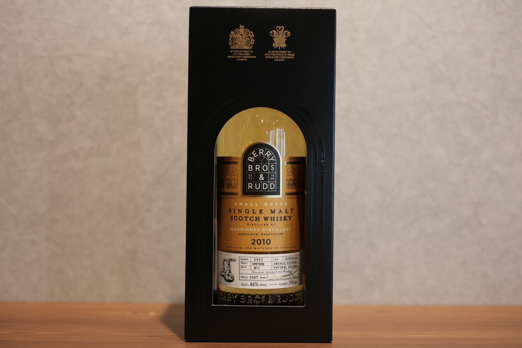 ◆ ベリーズオウンセレクション ベンリネス 2010 スモールバッチ 13年 正規品 46.0% 700ml ◆
