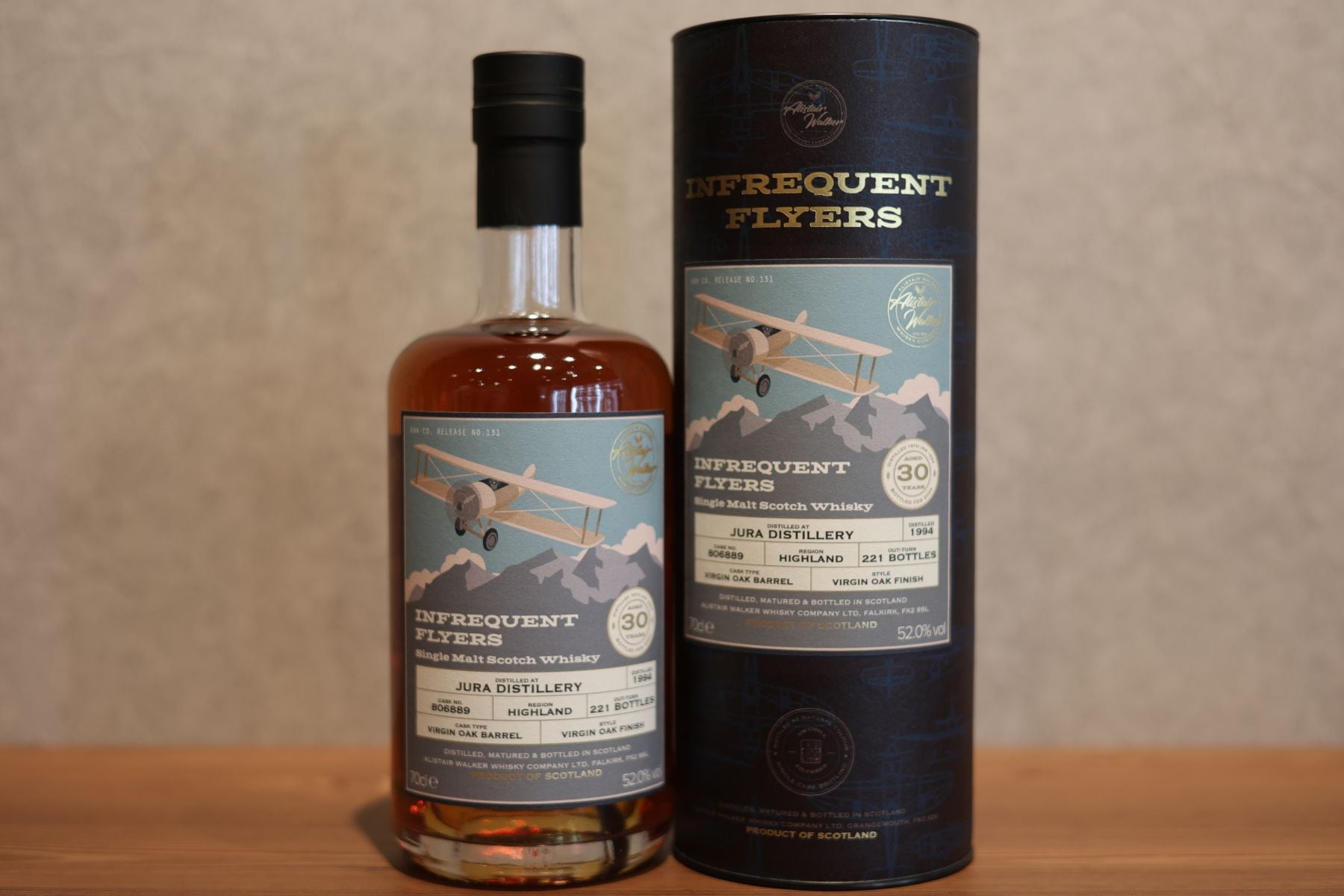 ◆ インフリークエントフライヤー ジュラ30年 1994 正規品 52.0% 700ml ◆