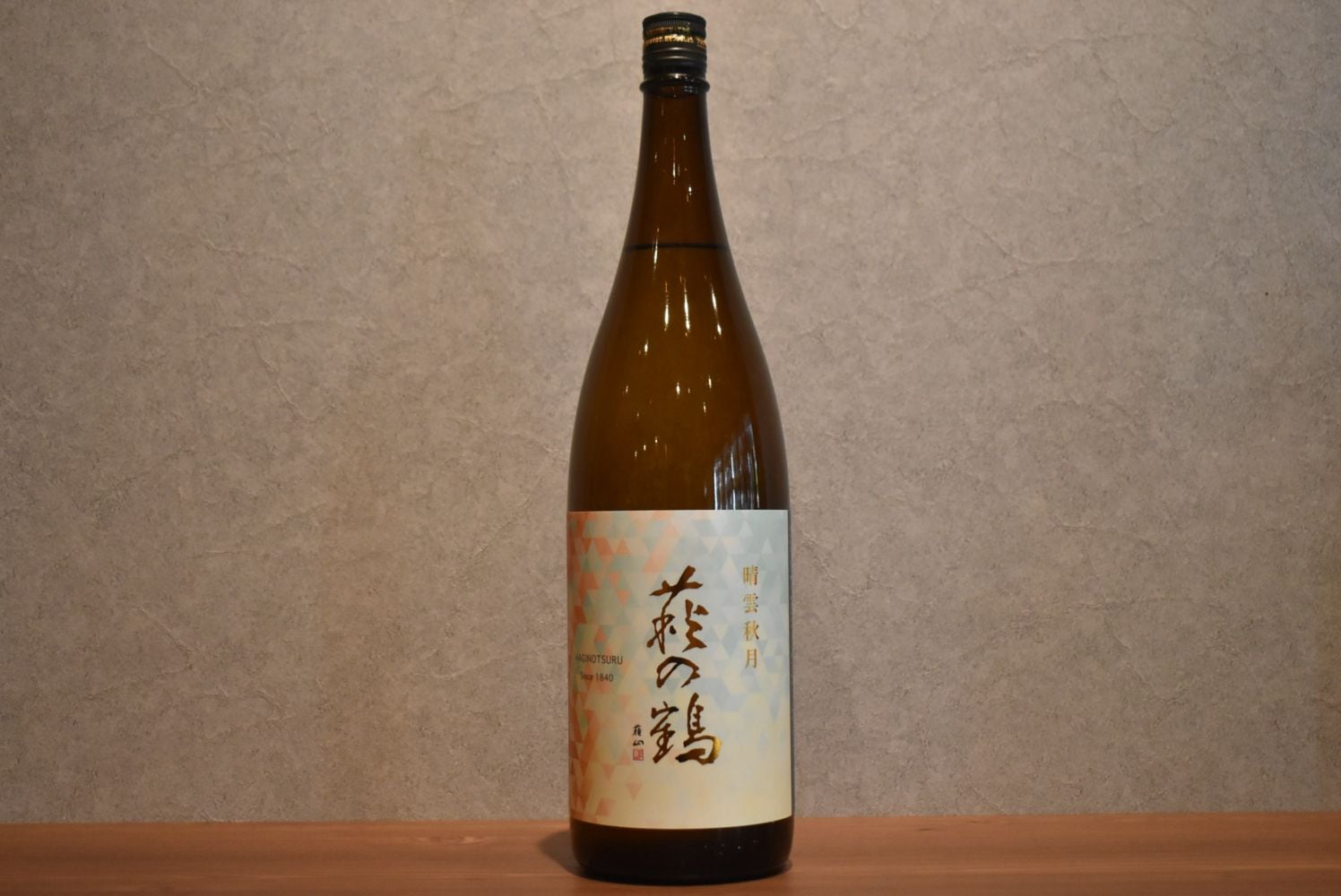 ◆ 萩の鶴 晴雲秋月 1800ml ◆